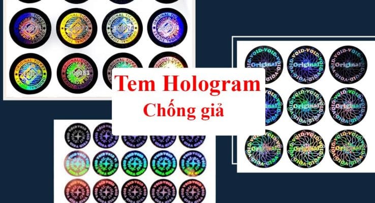 Tem hologram chống giả