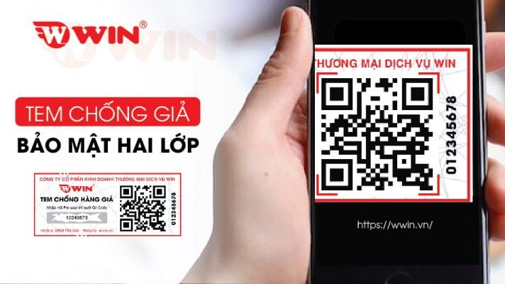 Tem chống giả bảo mật 2 lớp