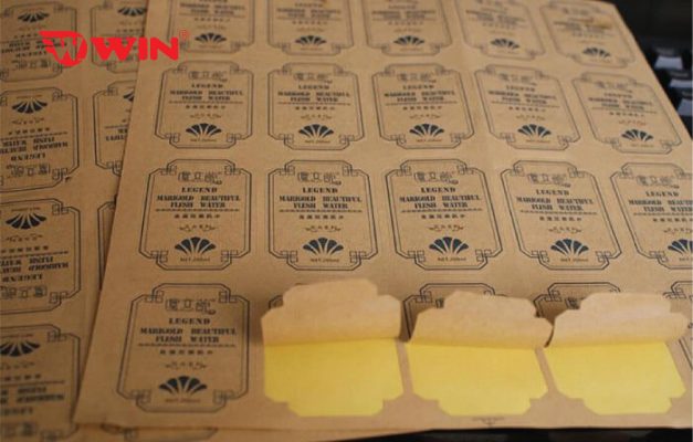 decal giấy kraft