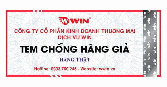 Tem chống hàng giả công nghệ nhiệt kết hợp công nghệ nước và chỉ Hologram