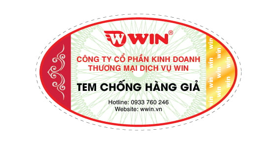 Tem công nghệ nước, nhiệt, phát sáng và chỉ Hologram