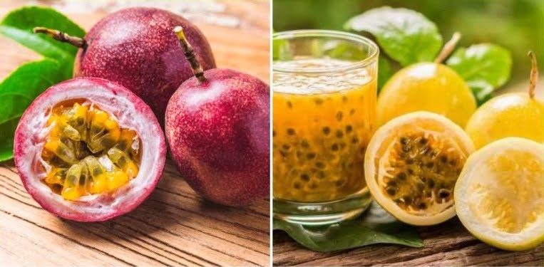 So sánh giống chanh dây tím và vàng