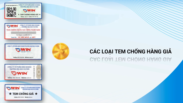 các loại tem chống hàng giả