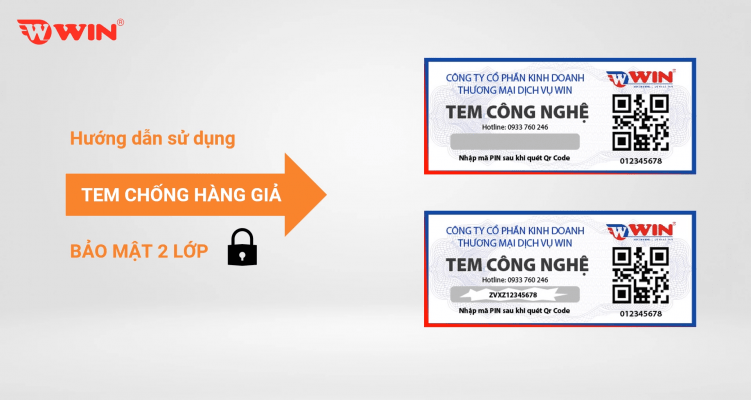 tem bảo mật 2 lớp