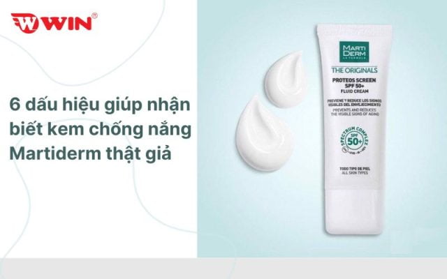 6 dấu hiệu giúp nhận biết kem chống nắng Martiderm thật giả