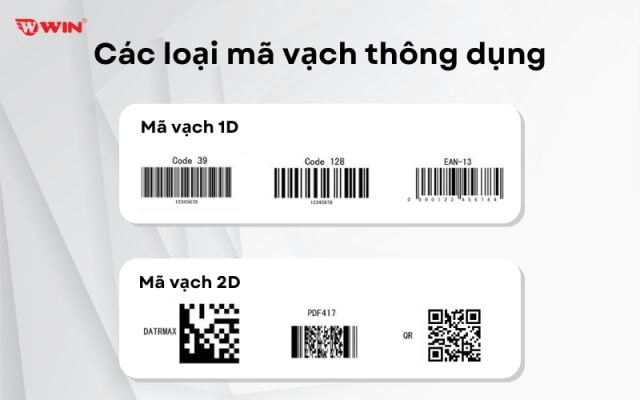 Các loại mã vạch thông dụng và đặc điểm chi tiết từng loại