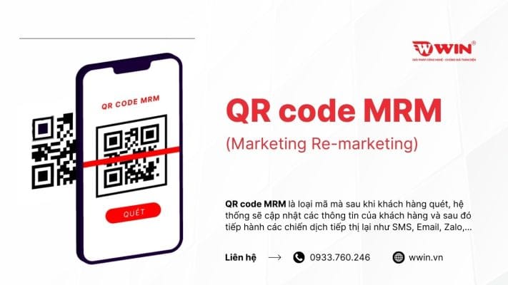 QR code MRM tích hợp gửi tin SMS, Email, Zalo ZNS dễ dàng